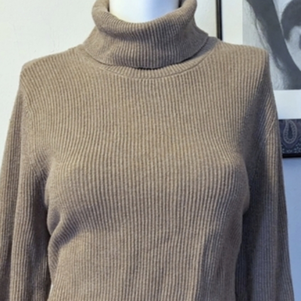 Croft & Barrow Soft Ribbed Turtleneck